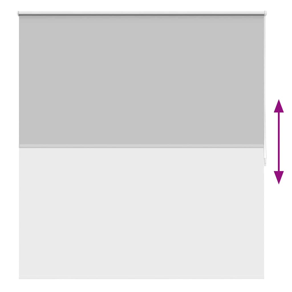 Roller Blind Blackout 140 x 175 cm Grey